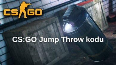 CSGO Jump Throw kodu