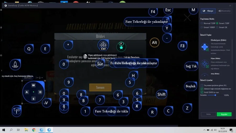 PUBG Mobile'da Sağ Tık Dürbün Açma Sorununu Nasıl Çözebilirim?