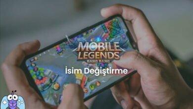 Mobile Legends Nick Değiştirme