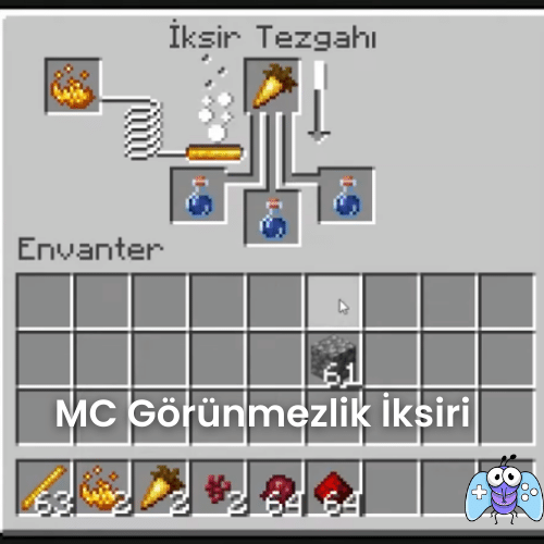 Minecraft Görünmezlik İksiri